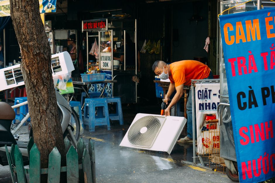 Čistenie výmenníka klimatizácie